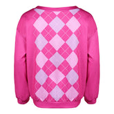 KPop Demon Hunters (2025) Baby Saja Pink Sweatshirt Cosplay Costume